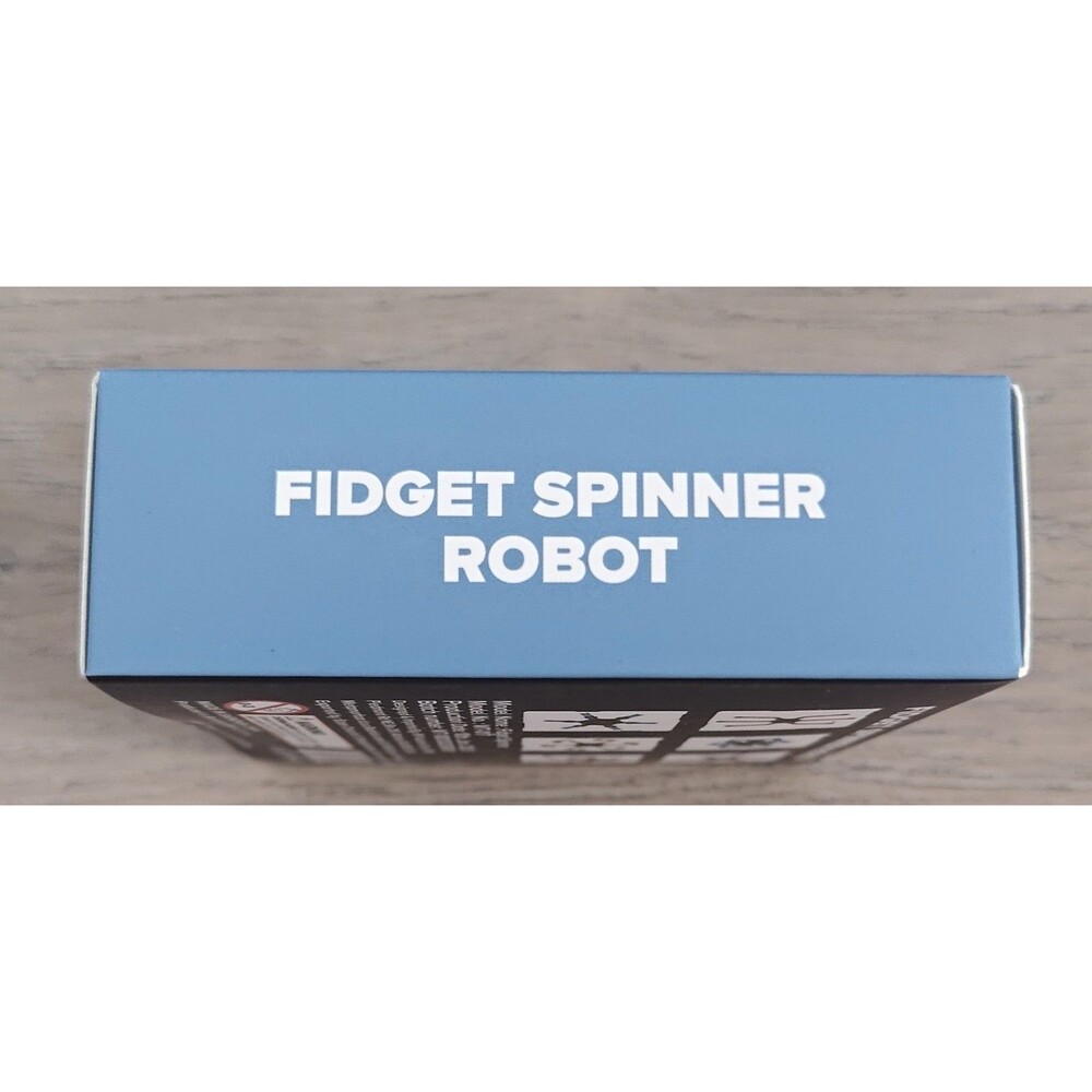 Transformable Fidget Spinner Deformable Robot Gyro Blue - Picture 3 of 3